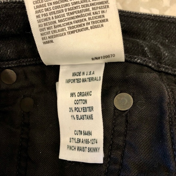 *AGOLDE* pinch waist skinny - size 25/ like new- never worn - Picture 4 of 4